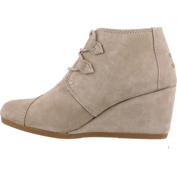 NWT TOMS Kala Wedge Bootie - Picture 2 of 6
